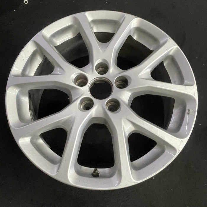17" CHEROKEE 14-17 17x7, aluminum Original OEM Wheel Rim - Side Profile