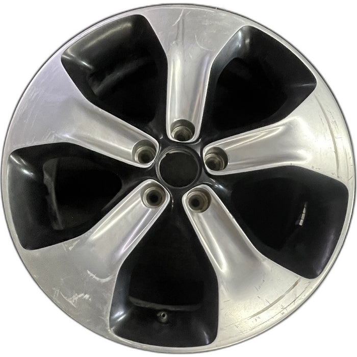 18" COMPASS 17 , , 18x7, , , , straight spoke, Original OEM Wheel Rim - Front View