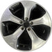 18" COMPASS 17 , , 18x7, , , , straight spoke, Original OEM Wheel Rim - Front View