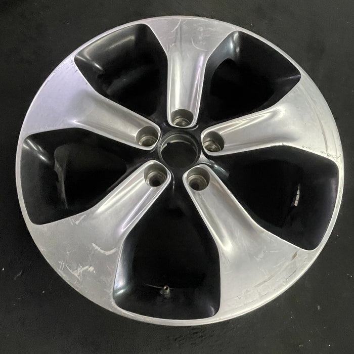 18" COMPASS 17 , , 18x7, , , , straight spoke, Original OEM Wheel Rim - Side Profile