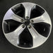 18" COMPASS 17 , , 18x7, , , , straight spoke, Original OEM Wheel Rim - Side Profile