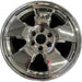 20" SIERRA 1500 PICKUP 06 20x8.5, chrome, 5 spoke, w/opt QR9 Original OEM Wheel - Front View