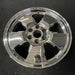 20" SIERRA 1500 PICKUP 06 20x8.5, chrome, 5 spoke, w/opt QR9 Original OEM Wheel - Close-Up Detail