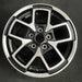 17" GLADIATOR 24 , aluminum, open spoke, machined face with black pockets - Angle View