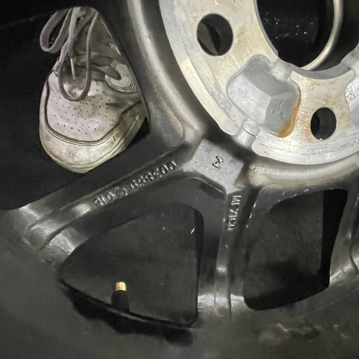 17" GLADIATOR 24 , aluminum, open spoke, machined face with black pockets Original OEM Wheel Rim