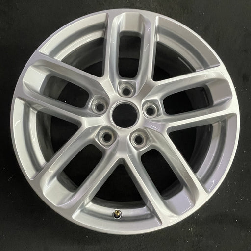 18" GRAND CHEROKEE 21 WL body , 18x8, 5 double spoke Original OEM Wheel Rim - Angle View