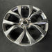 19" 200 15-17 , alloy, 19x8, fully black Original OEM Wheel Rim - Close-Up Detail