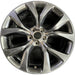19" 200 15-17 , alloy, 19x8, fully black Original OEM Wheel Rim - Front View