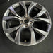 19" 200 15-17 , alloy, 19x8, fully black Original OEM Wheel Rim - Side Profile
