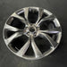 19" 200 15-17 , alloy, 19x8, fully black Original OEM Wheel Rim - Close-Up Detail