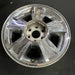 20" AVALANCHE 1500 09-10 20x8.5, 5 spoke, covered lug nuts, grooved spoke - Side Profile