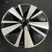 17" ALTIMA 19-22 17x7.5 , 10 spoke Original OEM Wheel Rim - Side Profile
