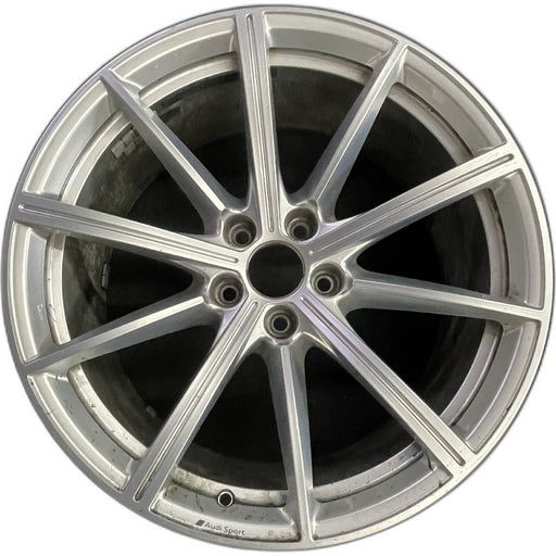19" AUDI RS5 19 19x9 Original OEM Wheel Rim - Front View