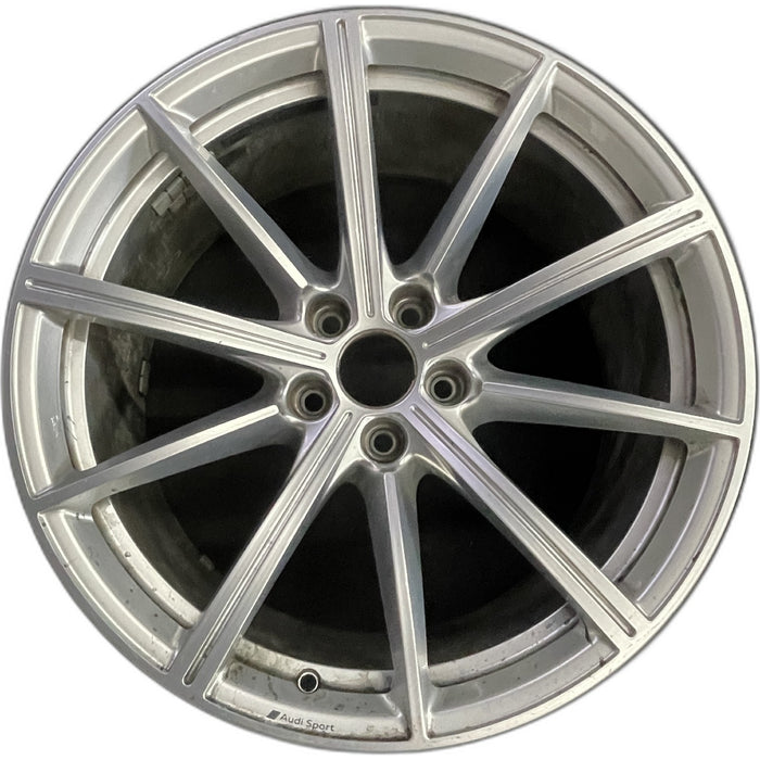 19" AUDI RS5 19 19x9 Original OEM Wheel Rim - Front View