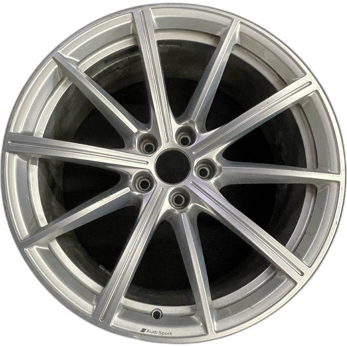 19" AUDI RS5 19 19x9 Original OEM Wheel Rim - Front View