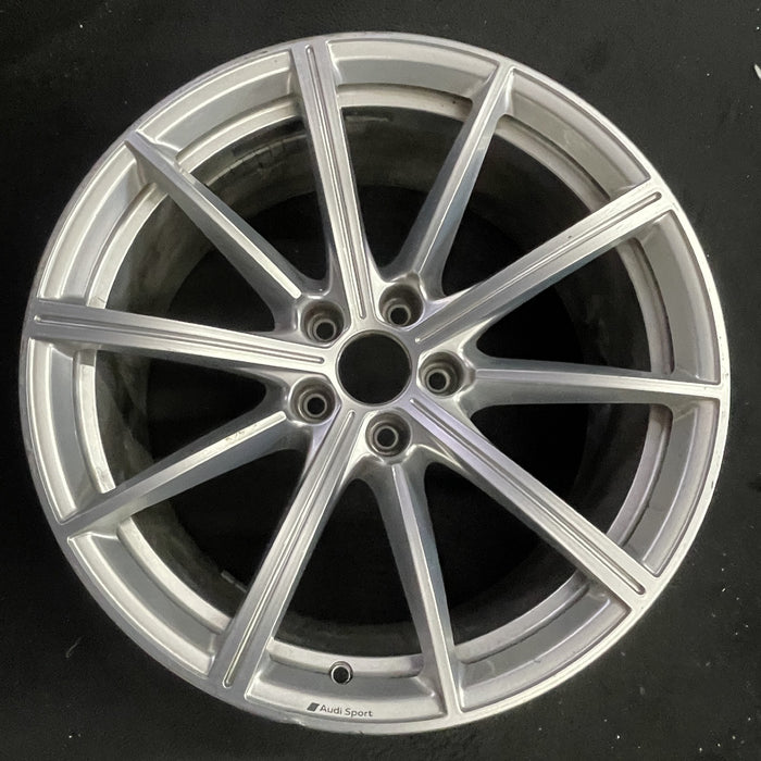 19" AUDI RS5 19 19x9 Original OEM Wheel Rim - Angle View