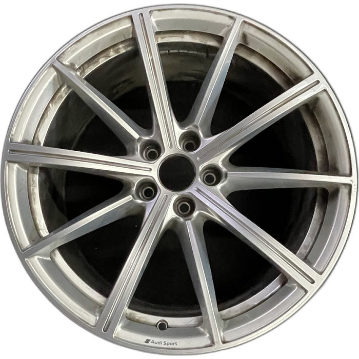 19" AUDI RS5 19 19x9 Original OEM Wheel Rim - Front View