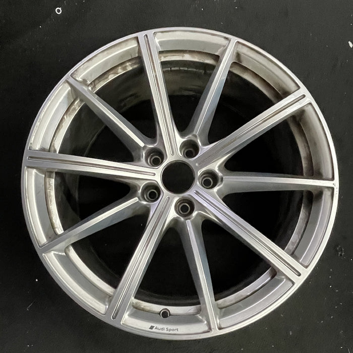 19" AUDI RS5 19 19x9 Original OEM Wheel Rim - Angle View