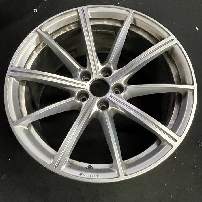 19" AUDI RS5 19 19x9 Original OEM Wheel Rim - Side Profile