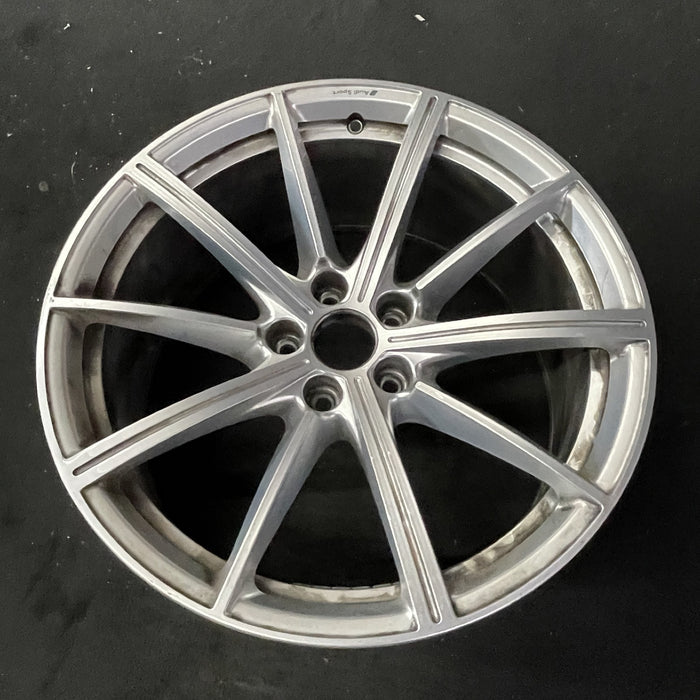 19" AUDI RS5 19 19x9 Original OEM Wheel Rim - Close-Up Detail