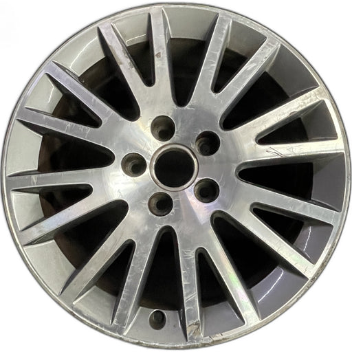 17" AUDI A4 05-09 17x7.5 , 16 spoke Original OEM Wheel Rim - Front View