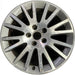 17" AUDI A4 05-09 17x7.5 , 16 spoke Original OEM Wheel Rim - Front View