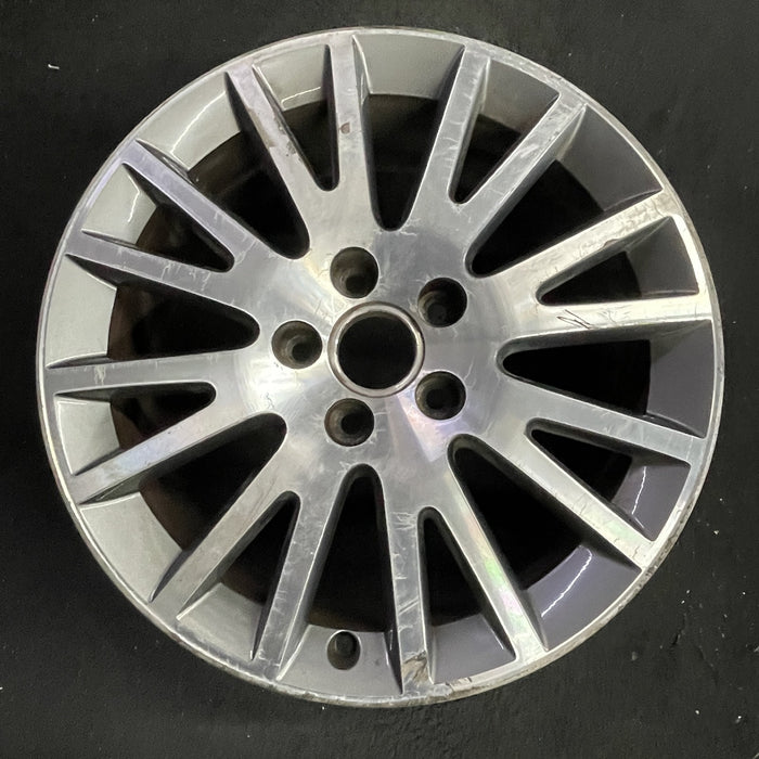 17" AUDI A4 05-09 17x7.5 , 16 spoke Original OEM Wheel Rim - Angle View