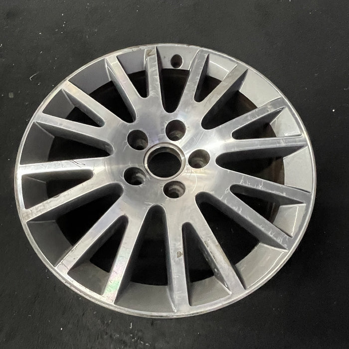 17" AUDI A4 05-09 17x7.5 , 16 spoke Original OEM Wheel Rim - Close-Up Detail