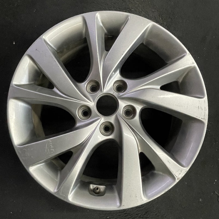 17" VELOSTER 16 17x7 Original OEM Wheel Rim - Front View