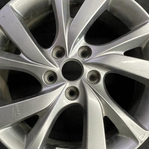 17" VELOSTER 16 17x7 Original OEM Wheel Rim - Angle View