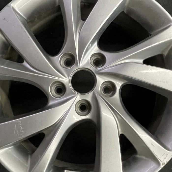 17" VELOSTER 16 17x7 Original OEM Wheel Rim - Angle View