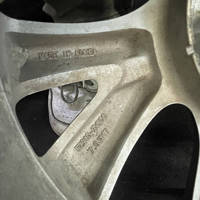 17" VELOSTER 16 17x7 Original OEM Wheel Rim - View 9