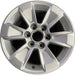 17" SIERRA 1500 PICKUP 19 , 17x8, alloy Original OEM Wheel Rim - Front View