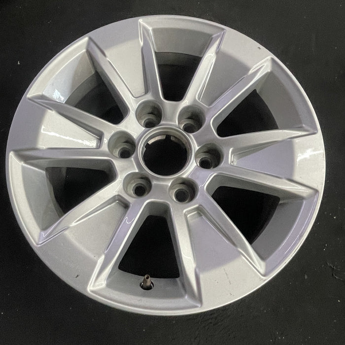 17" SIERRA 1500 PICKUP 19 , 17x8, alloy Original OEM Wheel Rim - Side Profile