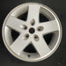 17" WRANGLER 07-08 17x7.5 silver Original OEM Wheel Rim - Front View