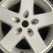 17" WRANGLER 07-08 17x7.5 silver Original OEM Wheel Rim - Angle View
