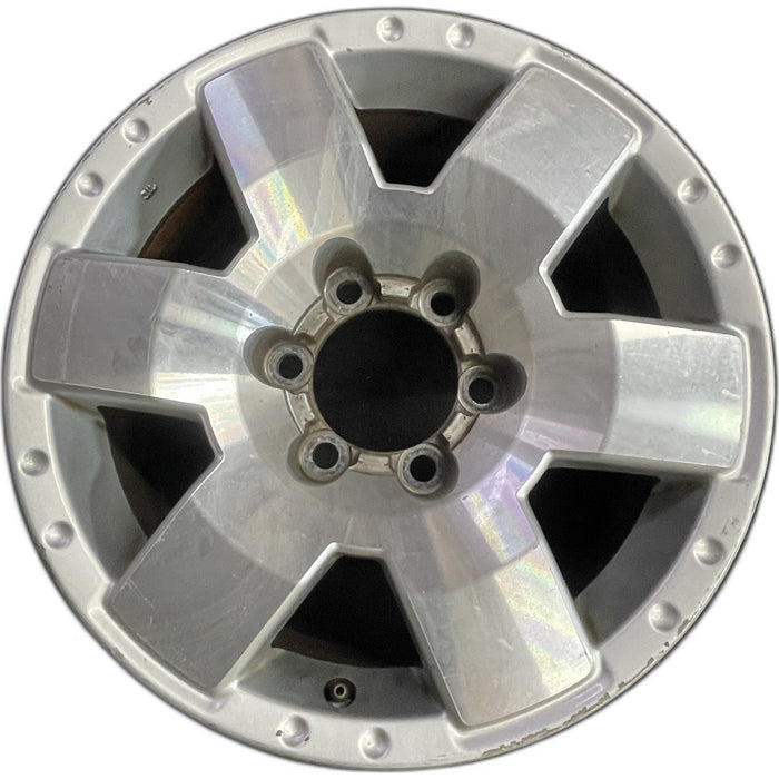 17" FJ CRUISER 07 , alloy Original OEM Wheel Rim - Front View
