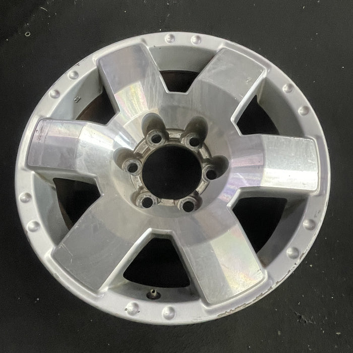 17" FJ CRUISER 07 , alloy Original OEM Wheel Rim - Side Profile