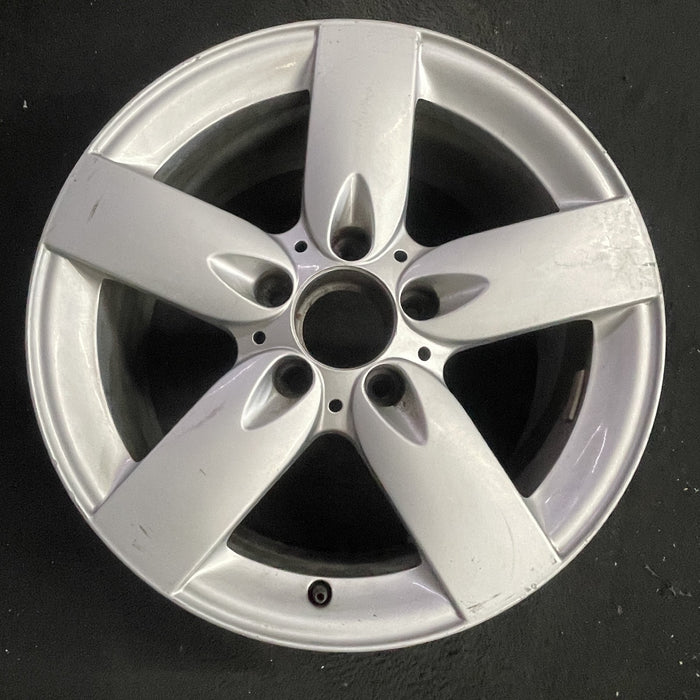 16" MERCEDES SLK 06-07 171 Type; SLK280, 16x8 Original OEM Wheel Rim - Angle View