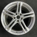 19" CORVETTE 16-17 rear, 19x10, silver Original OEM Wheel Rim - Front View
