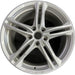 19" CORVETTE 16-17 rear, 19x10, silver Original OEM Wheel Rim - Front View