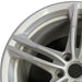 19" CORVETTE 16-17 rear, 19x10, silver Original OEM Wheel Rim - Angle View