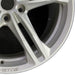 19" CORVETTE 16-17 rear, 19x10, silver Original OEM Wheel Rim - Close-Up Detail