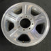 18" FORD F250SD PICKUP 05 18x8 , 5 spoke , aluminum Original OEM Wheel Rim - Side Profile