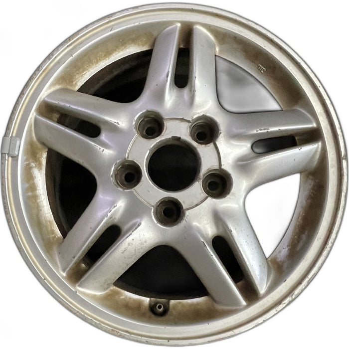 15" CR-V 97-01 , alloy, 10 spoke Original OEM Wheel Rim - Front View