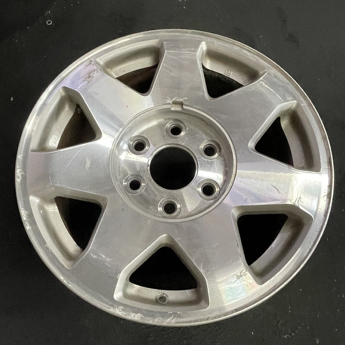 17" ESCALADE 02 17x7.5 Original OEM Wheel Rim - Side Profile