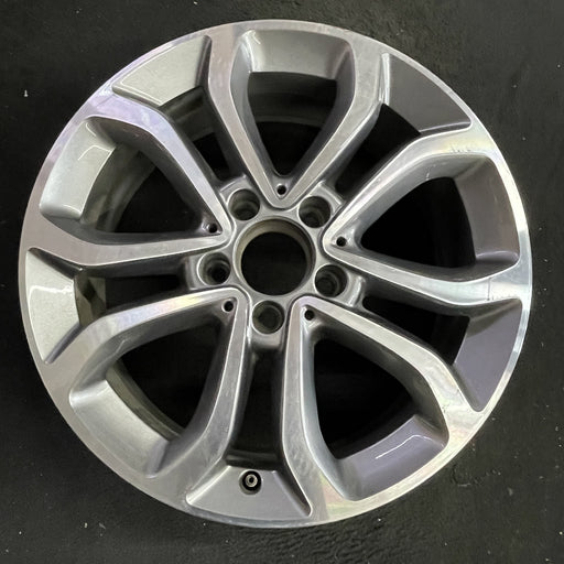 17" MERCEDES C-CLASS 15 205 Type; , C300, 17x7, 10 spoke Original OEM Wheel Rim - Angle View