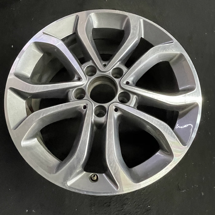 17" MERCEDES C-CLASS 15 205 Type; , C300, 17x7, 10 spoke Original OEM Wheel Rim - Side Profile