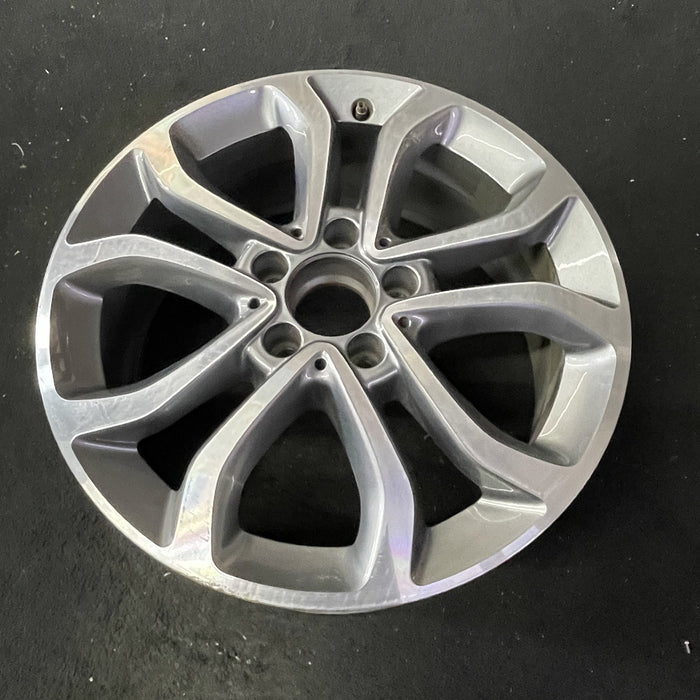 17" MERCEDES C-CLASS 15 205 Type; , C300, 17x7, 10 spoke Original OEM Wheel Rim - Close-Up Detail