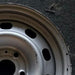 17" DODGE 1500 PICKUP 03-05 17x7 Original OEM Wheel Rim - Close-Up Detail